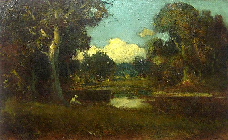 William Keith Berkeley Oaks oil painting picture